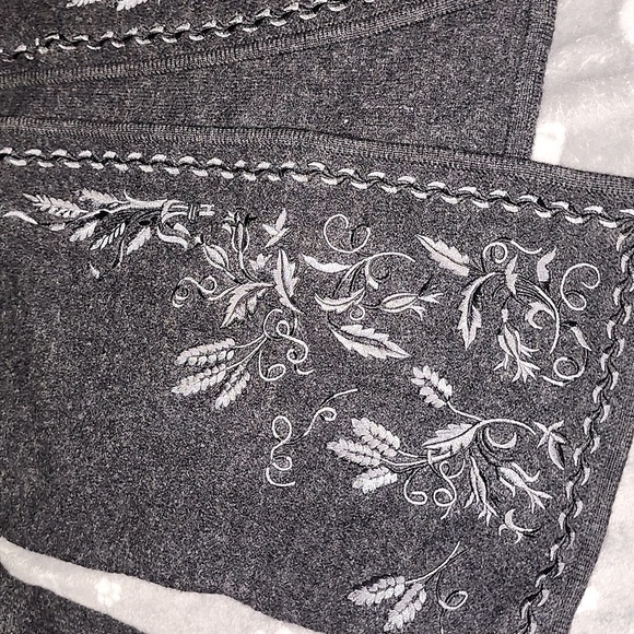 Linea by Louis Dell'Olio black wool cardigan size 1X - Picture 2 of 5